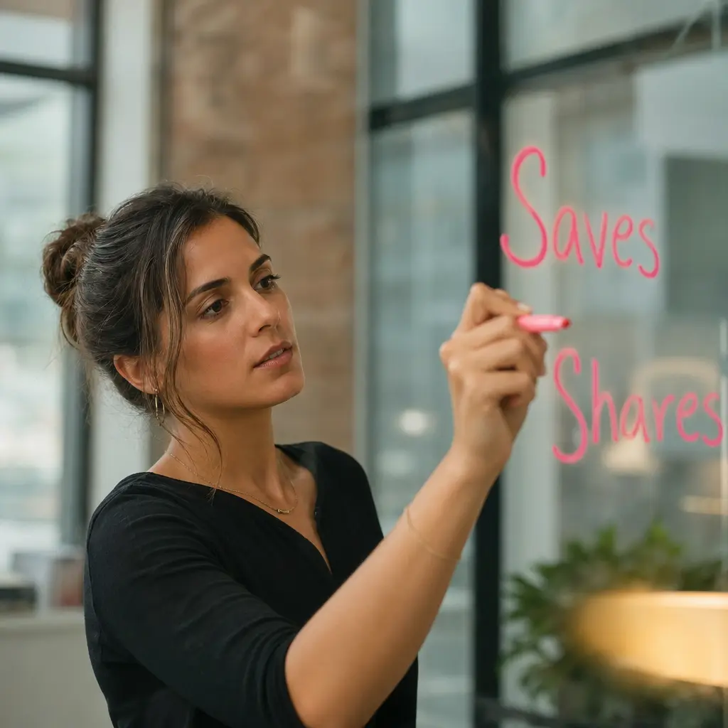 Strategic planning sessions often reveal that shares and saves are the most predictive indicators of content virality.